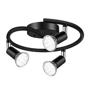 Spotlights 25 cm Circle Design Flush Mount Lights Metal Modern Style Stylish Painted Finishes LED Modern 110-240 V Lightinthebox