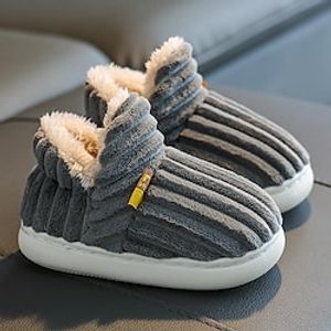 Women Winter Home Slippers Rabbit, Warm House Fluffy Snowflakes Fleece Slippers with Anti- Skid Sole, Winter Shoes for Indoor, Outdoor miniinthebox