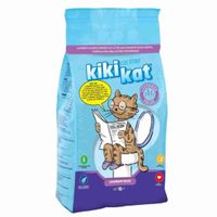 Kiki Kat White Bentonite Clumping Cat Litter Lavender Fields 10 L (8.7 Kg)