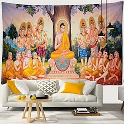 Indian Mandala Bohemian Hanging Tapestry Buddha Meeting Wall Art Large Tapestry Mural Decor Photograph Backdrop Blanket Curtain Home Bedroom Living Room Decoration Lightinthebox Indian Mandala Bohemian Hanging Tapestry Buddha Meeting Wall Art Large Tapestry Mural Decor Photograph Backdrop Blanket Curtain Home Bedroom Living Room Decoration Lightinthebox