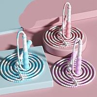 Jump Rope for Kids Adjustable Lorvain Kid Jump Ropes for Girls Boys Skipping Rope for Kids with Handle Cotton Braided Outdoor Fun Activity for Exercise Fitness Children Students Preschooler miniinthebox - thumbnail