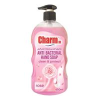 Charmm Antibacterial Hand Wash Rose 650ml