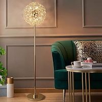 Modern Floor Lamp Indoor Elegant Floor Lamp Modern Living Room Bedroom Crystal Standing Lamp Creative Personality Floor Lamp Tall Lamp for Bedroom 110-240V Lightinthebox - thumbnail