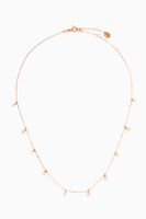 Fifi Diamond Charm Necklace in 18kt Rose Gold - thumbnail