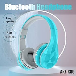 AKZ-K85 Over-ear Headphone Over Ear 3.5mm Audio Jack PS4 PS5 XBOX Bluetooth 5.3 Noise cancellation Sports Stereo for Apple Samsung Huawei Xiaomi MI  Everyday Use Mobile Phone PC Computer Gaming Lightinthebox