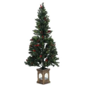 Gavin Christmas Tree With Pot Stand, Green - 150 cms