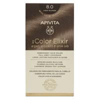 Apivita My Color Elixir Permanent Hair Color 8.0 Light Blonde