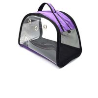 Cado Pet Transparent Sports Pet Carrying Bag For Cat & Dog - Violet