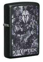 Zippo 49333 218 Kryptek Black Matte Windproof Lighter