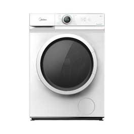 Midea 6KG Front Load Washing Machine with Lunar Dial, 1000 RPM, 15 Programs, Fully Automatic Washer, Digital LED Display, Child Lock, Mute Function, 90° Hygiene, 10 Years Motor Warranty, MF100W60WGCC