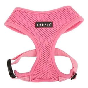 Puppia Soft Harness Pink L Neck 14.5' Chest 20-29-Inch