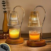 Aromatherapy Wax Lamp, Dimmable Aromatherapy Candle Lamp, Essential Oil Table Lamp, Bedroom Fireless Aromatherapy Furnace wax Lamp Lightinthebox - thumbnail