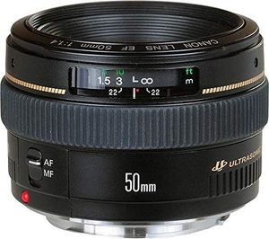 Canon 50mm 1.4 USM Lens Interchangeable Lens Camera, B07MFH4FD9