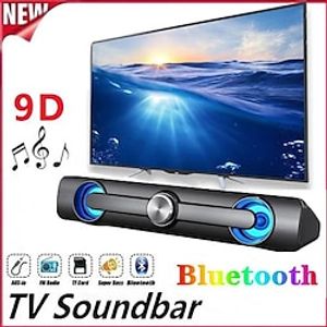 Wireless Bluetooth Soundbar  Hi-Fi Stereo Speaker Upgraded Version Of High Sound Quality For SmartPhone/Tablet/Computer TVHome Theater TV Strong Bass Sound Bar With Remote Control miniinthebox