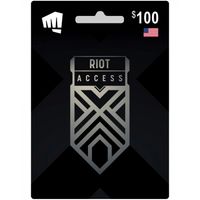 Riot Access Gift Card Code $100 (US) - Instant E-Mail Delivery