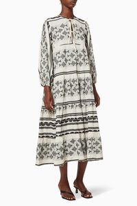 Zakar Cotton Maxi Dress
