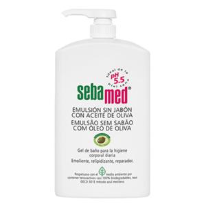 Sebamed Soap-Free Olive Face and Body Wash 1L