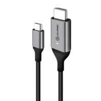 Alogic USB-C (Male) to HDMI (Male) Cable Ultra Series 4K 60Hz 1m, Space Grey - thumbnail