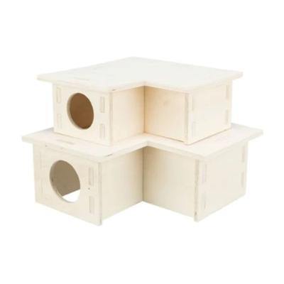 Trixie 3 Chambers Small Pet House 25X10X25Cm