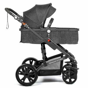 Teknum 3 In 1 Pram stroller - Space Grey TK_661_SG