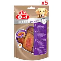 8In1 Fillets Pro Active Small (Pack Of 5)