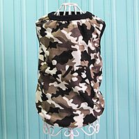 2017 spring and summer new dog vest camouflage vest teddy pomeranian bichon puppies dog vest Lightinthebox - thumbnail