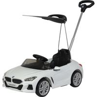 Megastar Ride On Licensed 3673C Push Car With Handle And Canopy - White (UAE Delivery Only)