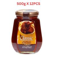 Classic Pure Honey Bottle 500g Pack of 12