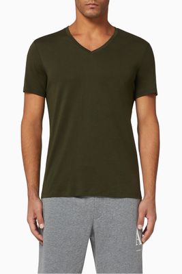 Pima Cotton V-neck T-shirt Pima Cotton V-neck T-shirt