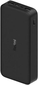 Xiaomi Redmi 18W Fast Charge Power Bank 20000mAh, USB Type C And Micro USB Ports, Black - VXN4304GL (UAE Delivery Only)