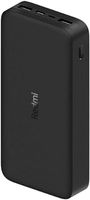 Xiaomi Redmi 18W Fast Charge Power Bank 20000mAh, USB Type C And Micro USB Ports, Black - VXN4304GL (UAE Delivery Only)