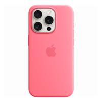 Apple iPhone 15 Pro Silicone Case with MagSafe - Pink - thumbnail