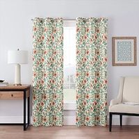2 Panels American Floral Curtain Drapes 100% Blackout Curtain For Living Room Bedroom Kitchen Window Treatments Thermal Insulated Room Darkening Lightinthebox - thumbnail