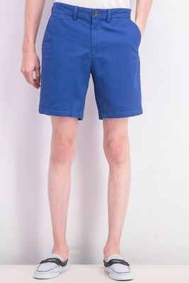 Mens Ultimate Slim Built-In Flex Shorts Washed Blue Mens Ultimate Slim Built-In Flex Shorts Washed Blue