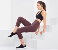 Womens 3/4 Tights  Light Purple - thumbnail