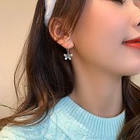 retro wave dot texture butterfly earrings earrings design 925 sterling silver ins style old european style street shooting silver needle Lightinthebox - thumbnail