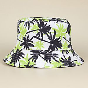Adults' Bucket Hat Fishing Hat Packable Breathable UV Protection Spring, Fall, Winter, Summer Cotton Hat for Athleisure Fishing Camping  Hiking  Animal  Fruit Lightinthebox