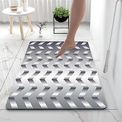 Abstract Graph Bathroom Bath Mats Creative Absorbent Bathroom Rug Diatomaceous Earth Non Slip Lightinthebox