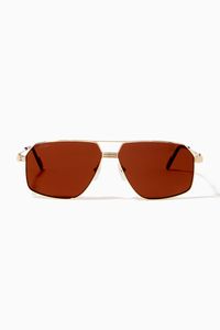 D-frame Sunglasses in Metal