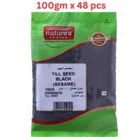 Natures Choice Till Seed Black 100gm Pack Of 48 (UAE Delivery Only)