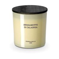 Cereria Molla 2 Wick xl Vegetable Wax Candle in glass 700g Bergamotto di Calabria - thumbnail