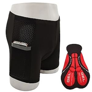 Men's Cycling Padded Shorts Bike Padded Shorts  Chamois Mountain Bike MTB Road Bike Cycling Sports Patchwork 3D Pad Breathable Moisture Wicking Quick Dry Black Clothing Apparel Bike Wear Lightinthebox