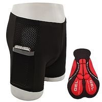 Men's Cycling Padded Shorts Bike Padded Shorts  Chamois Mountain Bike MTB Road Bike Cycling Sports Patchwork 3D Pad Breathable Moisture Wicking Quick Dry Black Clothing Apparel Bike Wear Lightinthebox - thumbnail