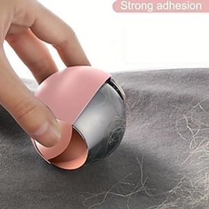 Repeat Use Portable Lint Roller for Clothes, Hair, and Pet Hair - Traceless and Washable - Perfect for Sofas and Furniture - Removes Food Residue and Sticky Messes miniinthebox