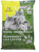 Cat Partner Bentonite Dust Free Clumping Litter 25L Green Apple