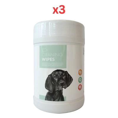 M-Pets Pet Cleaning Wipes 80pcs (Pack of 3)
