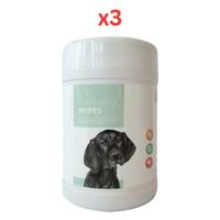 M-Pets Pet Cleaning Wipes 80pcs (Pack of 3)