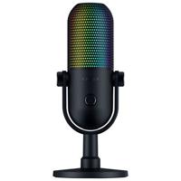 Razer Seiren V3 Chroma Rgb USB Condenser Microphone - Black - thumbnail