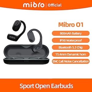 O1 True Wireless Headphones TWS Earbuds Ear Hook Bluetooth 5.3 Ergonomic Design Deep Bass Long Battery Life for Apple Samsung Huawei Xiaomi MI Fitness Running Everyday Use Mobile Phone miniinthebox