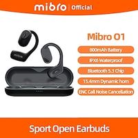 O1 True Wireless Headphones TWS Earbuds Ear Hook Bluetooth 5.3 Ergonomic Design Deep Bass Long Battery Life for Apple Samsung Huawei Xiaomi MI Fitness Running Everyday Use Mobile Phone miniinthebox - thumbnail